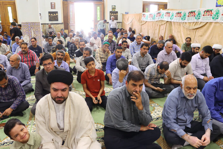 تصاویر/ نماز عبادی سیاسی جمعه شهرستان بافق