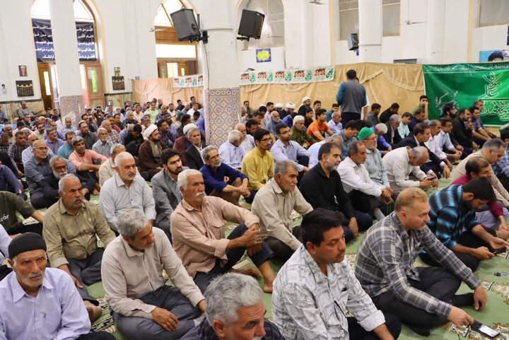تصاویر/ نماز عبادی سیاسی جمعه شهرستان بافق