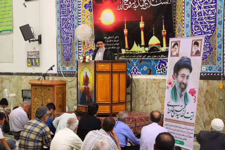 تصاویر/ نماز عبادی سیاسی جمعه شهرستان بافق