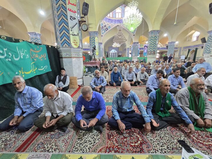 تصاویر/ نماز جمعه این هفته شهرستان بهاباد