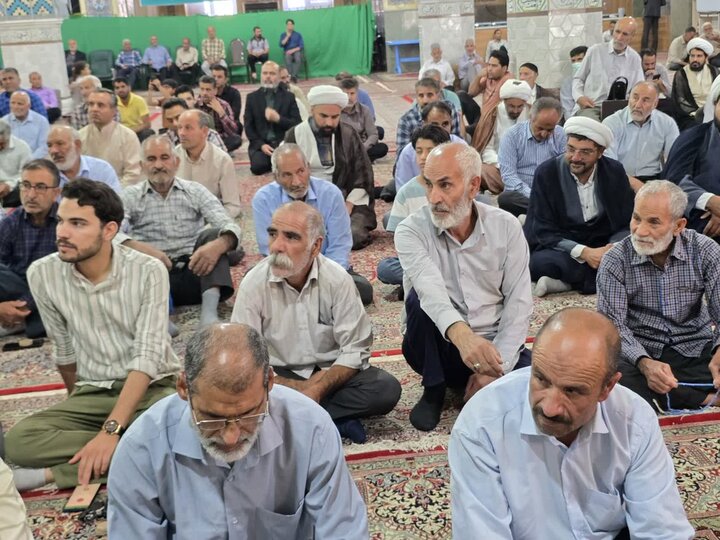 تصاویر/ نماز جمعه این هفته شهرستان بهاباد