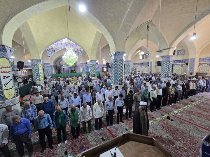 تصاویر/ نماز جمعه این هفته شهرستان بهاباد