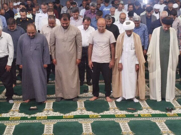 نمازجمعه این هفته شهر عسلویه به روایت تصاویر
