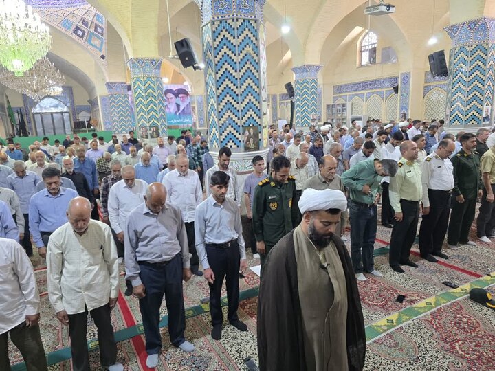 تصاویر/ نماز جمعه این هفته شهرستان بهاباد