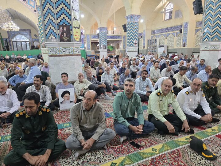 تصاویر/ نماز جمعه این هفته شهرستان بهاباد