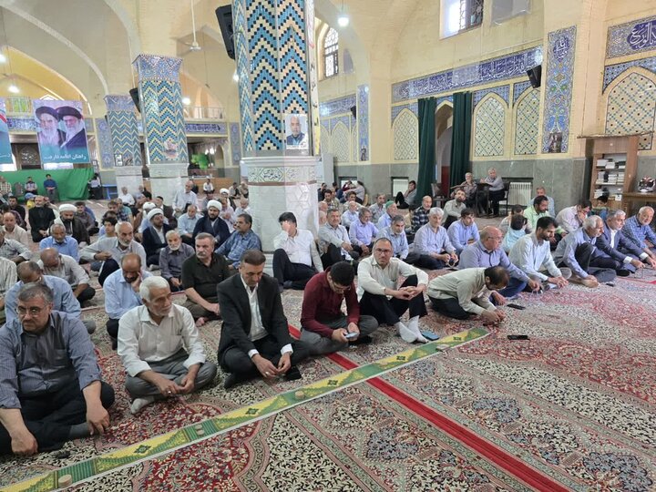 تصاویر/ نماز جمعه این هفته شهرستان بهاباد