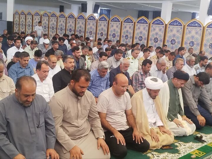 نمازجمعه این هفته شهر عسلویه به روایت تصاویر