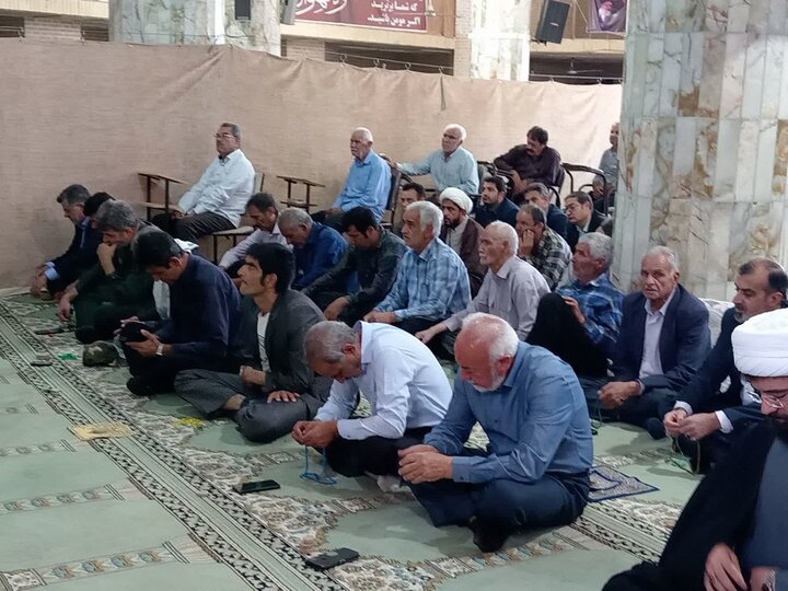 تصاویر/ نماز عبادی سیاسی جمعه شهرستان خاتم