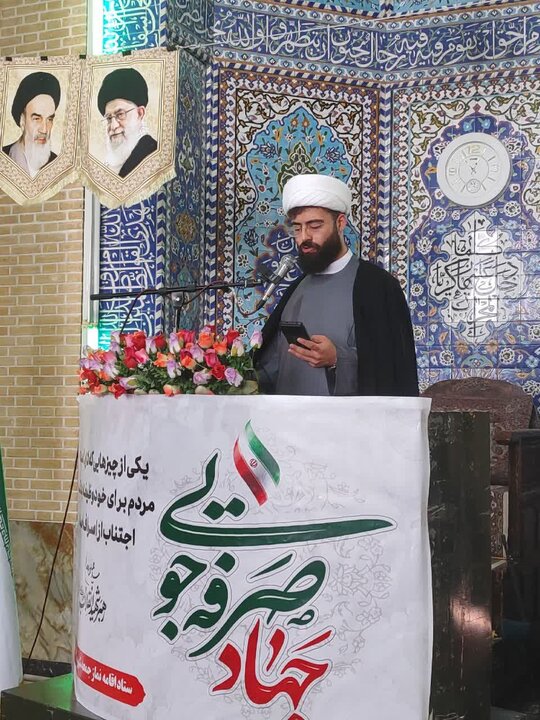 تصاویر/ نماز عبادی سیاسی جمعه شهرستان خاتم