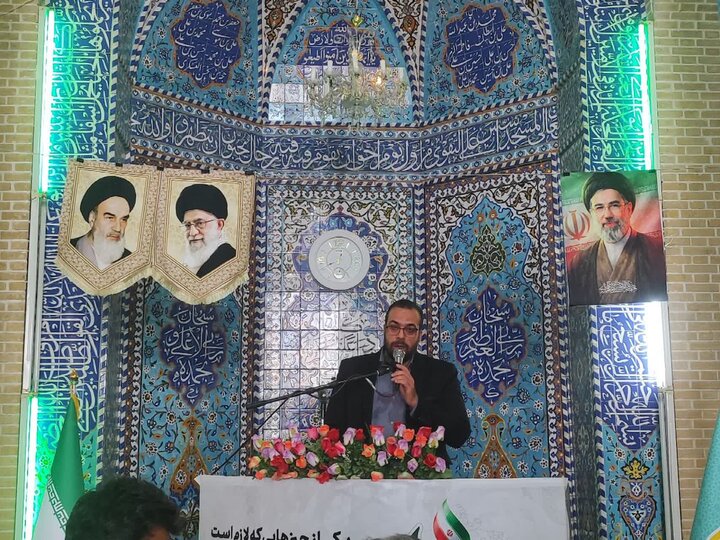 تصاویر/ نماز عبادی سیاسی جمعه شهرستان خاتم