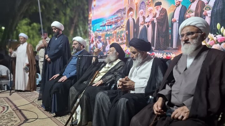 آئین عمامه‌گذاری طلاب شهرستان بندر امام خمینی(ره)