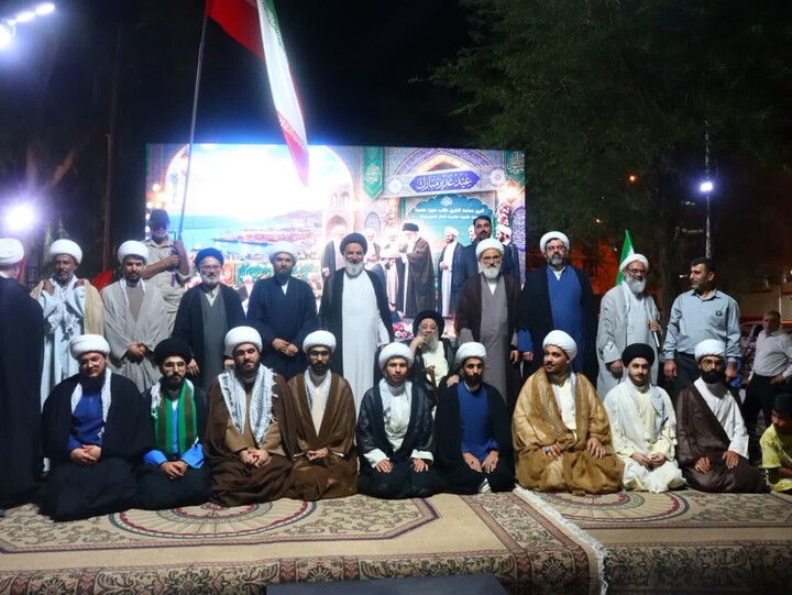 آئین عمامه‌گذاری طلاب شهرستان بندر امام خمینی(ره)