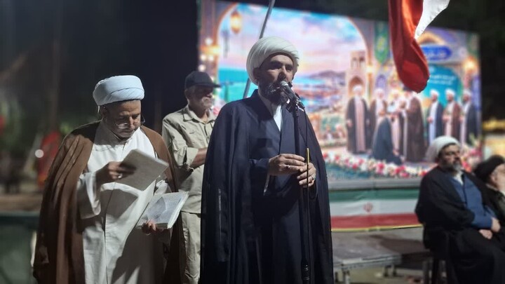 آئین عمامه‌گذاری طلاب شهرستان بندر امام خمینی(ره)