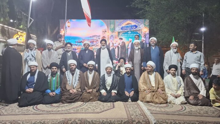 آئین عمامه‌گذاری طلاب شهرستان بندر امام خمینی(ره)