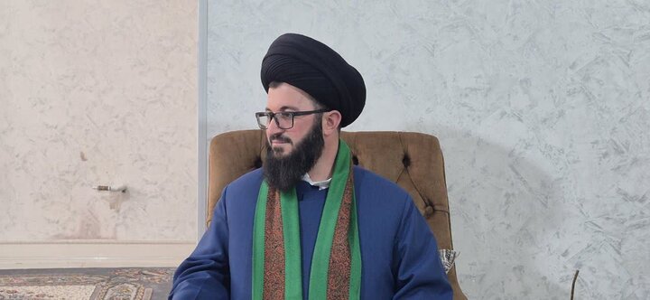 تصاویر / دیدار امام جمعه شهرستان آبیک   با جمعی از سادات شهر آبیک