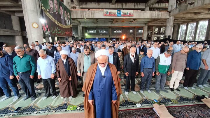 تصاویر/ نماز عبادی سیاسی جمعه شهرستان چالوس