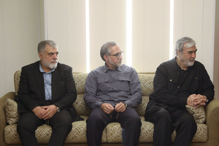 تصاویر/ حضور کمیسیون امنیت ملی مجلس در دفتر حزب‌الله در تهران