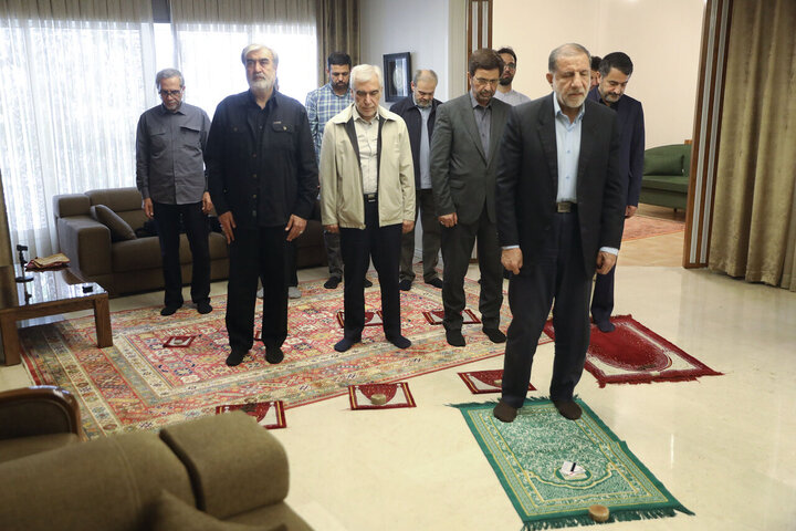 تصاویر/ حضور کمیسیون امنیت ملی مجلس در دفتر حزب‌الله در تهران