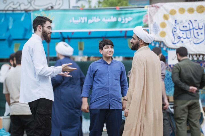 تصاویر/  موکب مدرسه علمیه خاتم الانبیاء (ص) بابل در جشن بزرگ غدیر