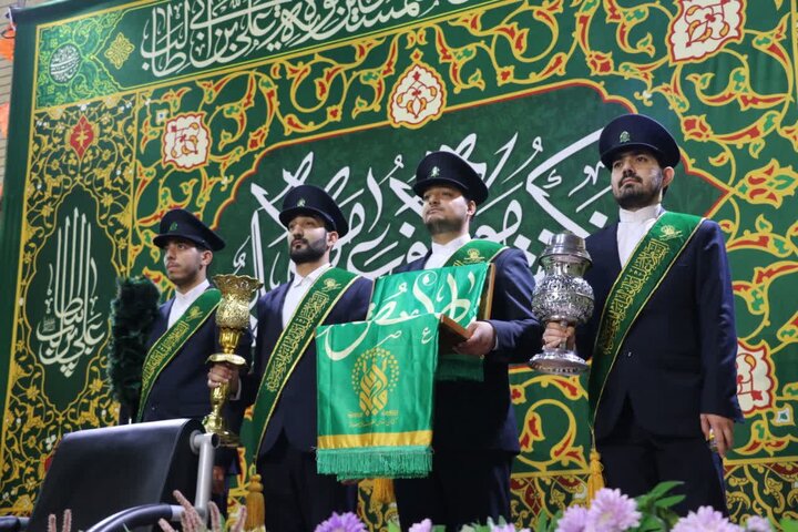 سراجه غرق در شور غدیر شد