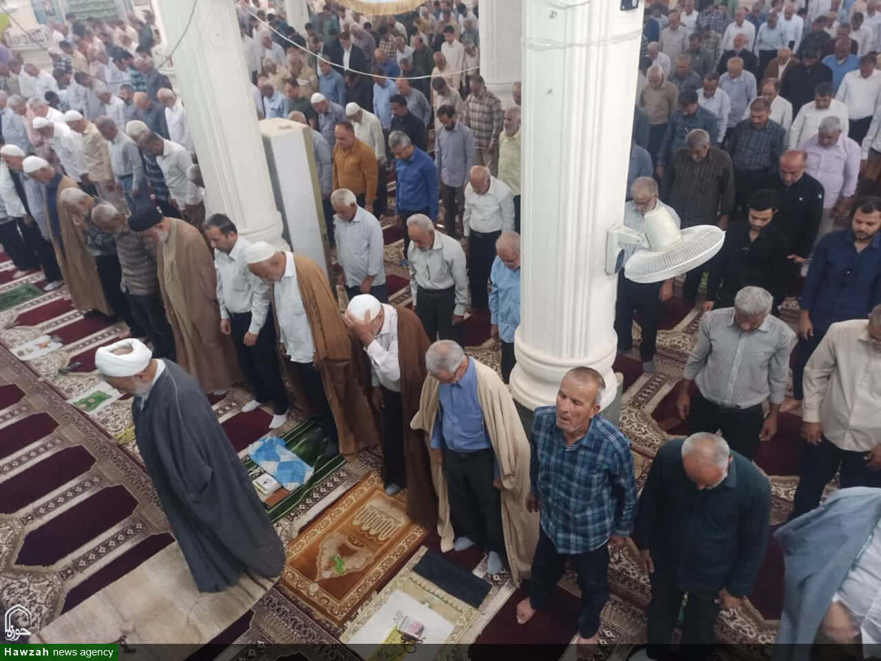 نماز جمعه برازجان به روایت تصویر