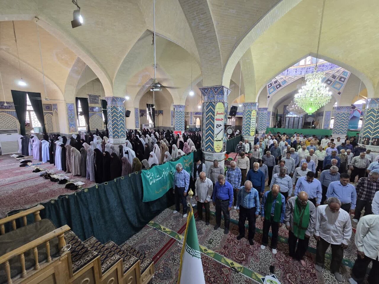 تصاویر/ نماز جمعه این هفته شهرستان بهاباد