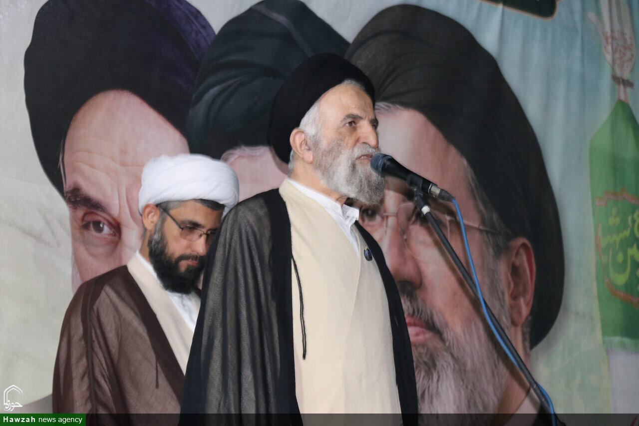 تصاویر / سخنرانی عضو شورای عالی حوزه های علمیه در تجمع مردمی شهرستان آزادشهر