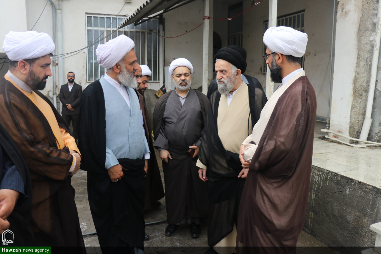 تصاویر / آئین کلنگ زنی ساختمان استاد سرا مدرسه علمیه امام صادق (ع) بندرترکمن
