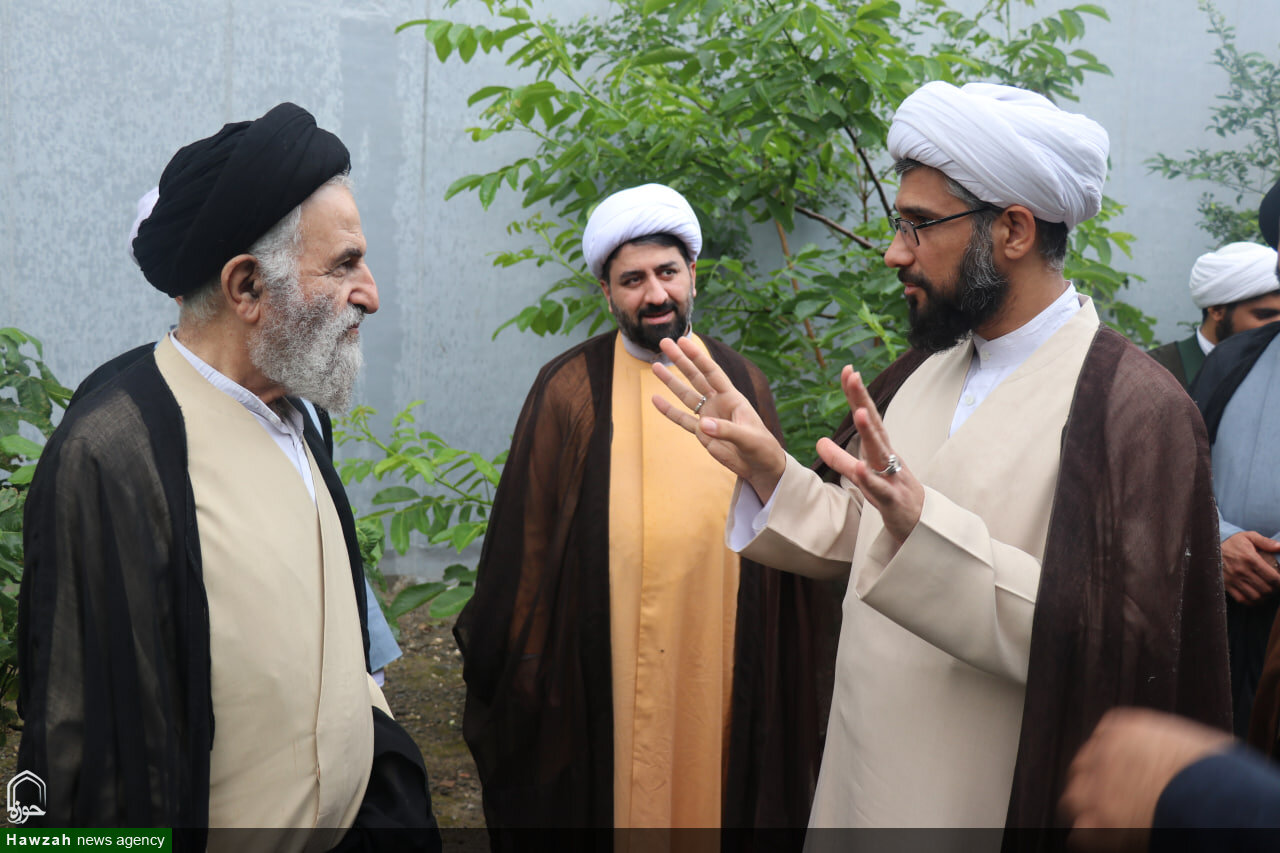 تصاویر / آئین کلنگ زنی ساختمان استاد سرا مدرسه علمیه امام صادق (ع) بندرترکمن