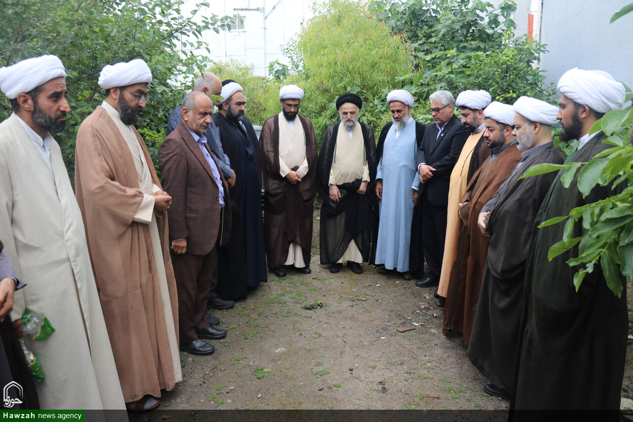 آئین کلنگ‌زنی ساختمان استادسرا مدرسه علمیه امام صادق (ع) بندرترکمن با حضور عضو شورای‌عالی حوزه‌های علمیه + تصاویر