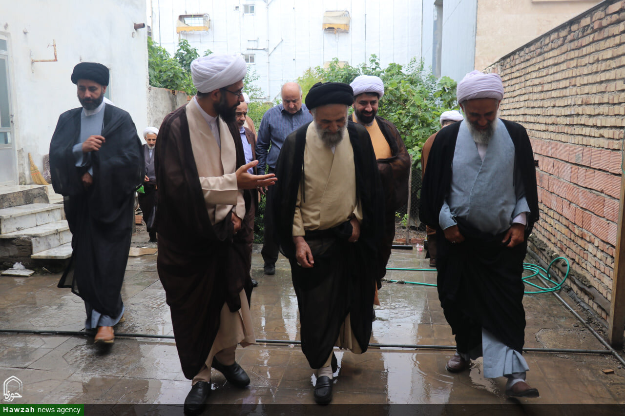 تصاویر / آئین کلنگ زنی ساختمان استاد سرا مدرسه علمیه امام صادق (ع) بندرترکمن