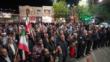 تصاویر/ قرار همیشگی مردم چالدران در شب نود و هفتم