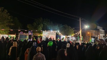 تصاویر/ مردم سلطانیه در ایستگاه ۹۷ تجمعات خیابانی