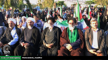 برگزاری مراسم ۱۵ خرداد در گلزار شهدای مسگرآباد تهران