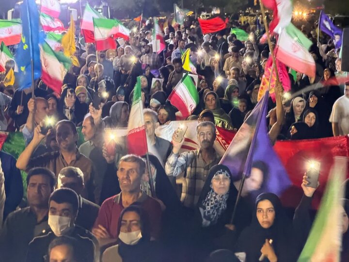 تصاویر/ میدان‌داری مردم ملارد در نودوهفتمین شب