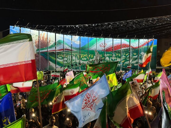 تصاویر/ میدان‌داری مردم ملارد در نودوهفتمین شب