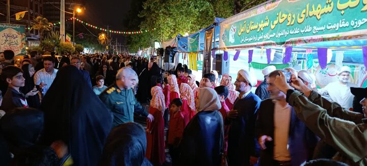تصاویر/ حضور حماسی شهرستان آمل