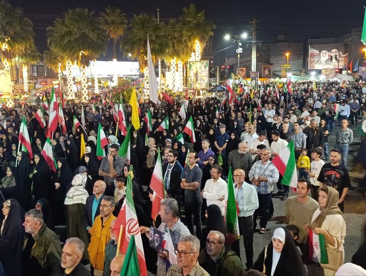 تصاویر/ حضور حماسی شهرستان آمل