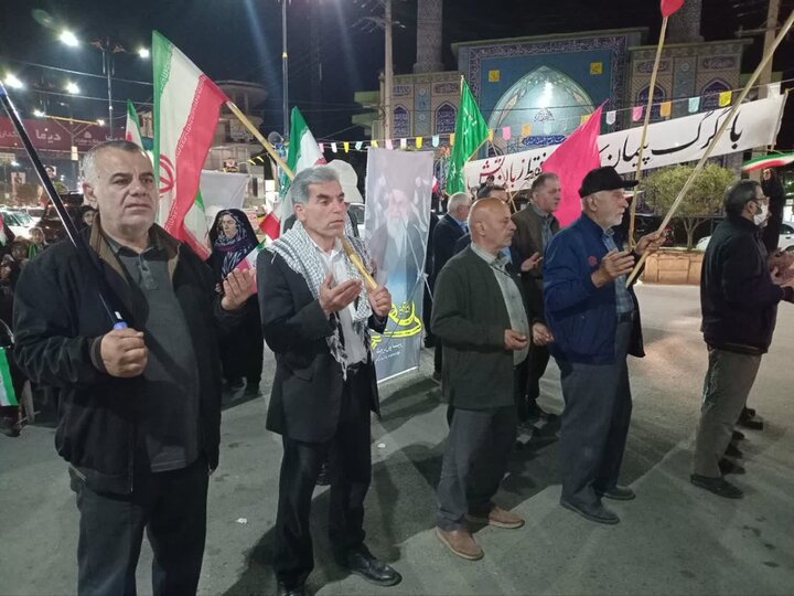 تصاویر/ حضور حماسی مرزن آباد