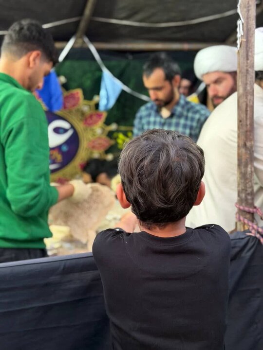 تصاویر/ موکب غدیری مدرسه علمیه «روحیه» شهرستان بابل