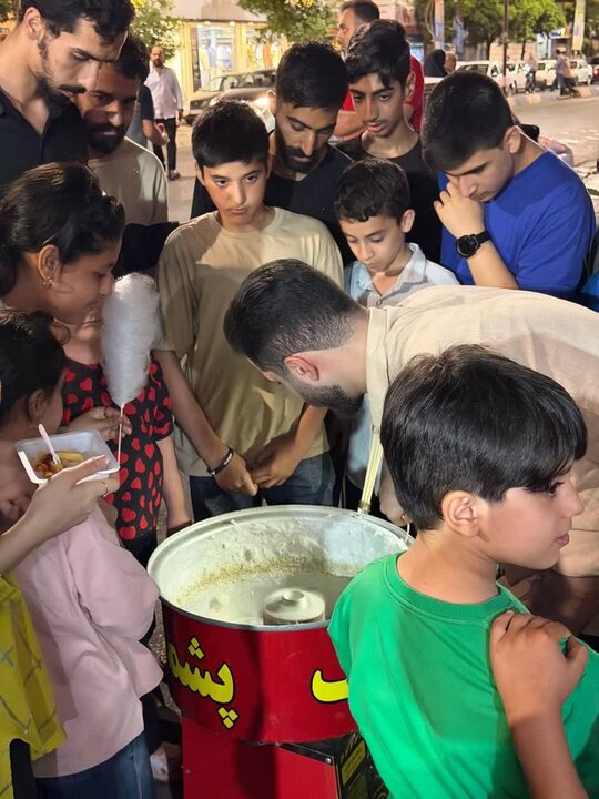 تصاویر/ موکب غدیری مدرسه علمیه «روحیه» شهرستان بابل