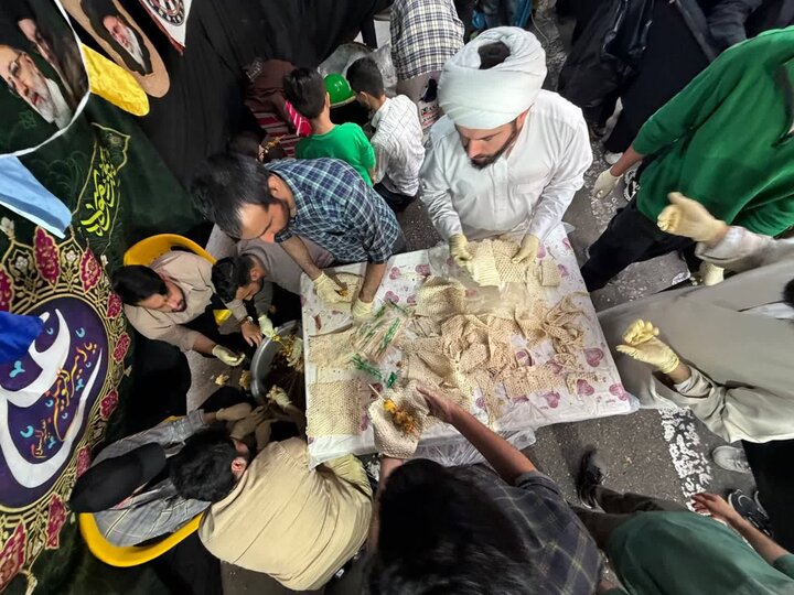 تصاویر/ موکب غدیری مدرسه علمیه «روحیه» شهرستان بابل