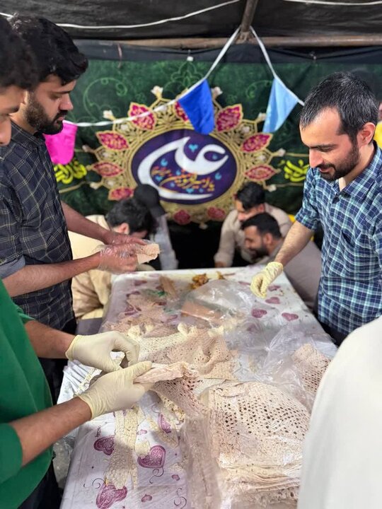 تصاویر/ موکب غدیری مدرسه علمیه «روحیه» شهرستان بابل