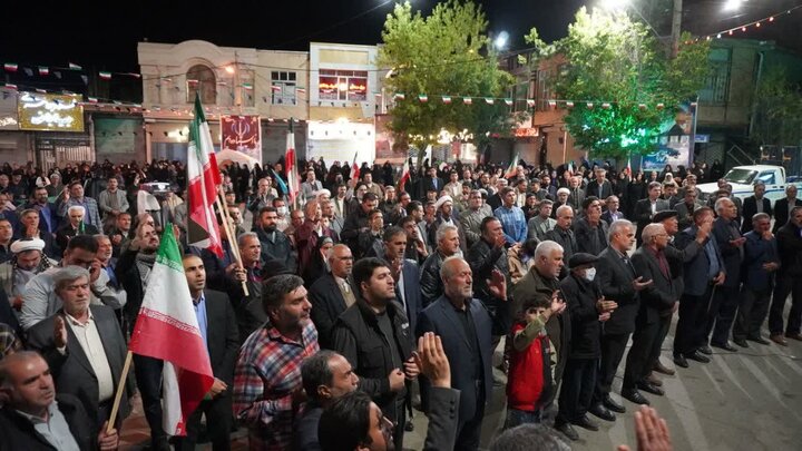 تصاویر/ قرار همیشگی مردم چالدران در شب نود و هفتم