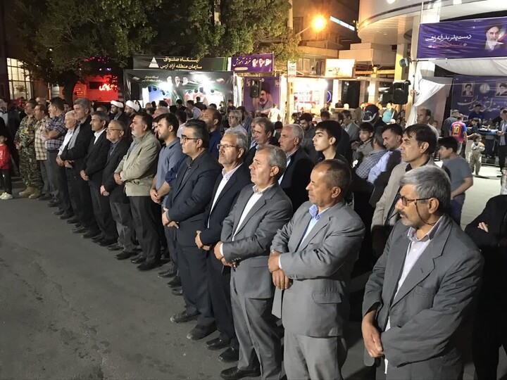 تصاویر/ نودوهفتمین شب خون‌خواهی امام شهید در جلفا