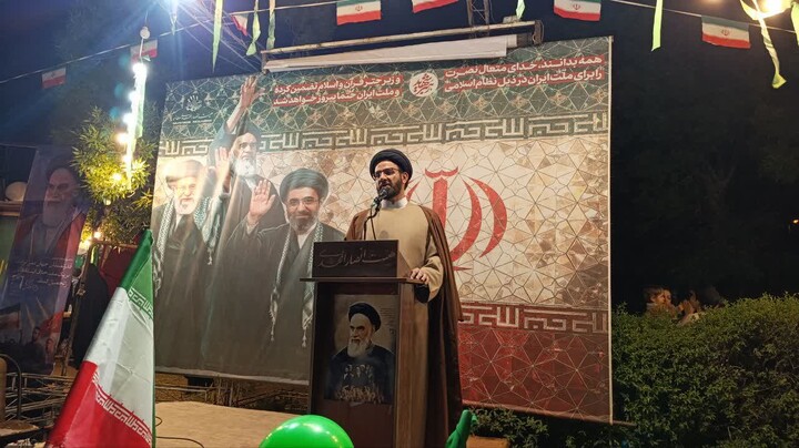 تصاویر/ مردم سلطانیه در ایستگاه ۹۷ تجمعات خیابانی