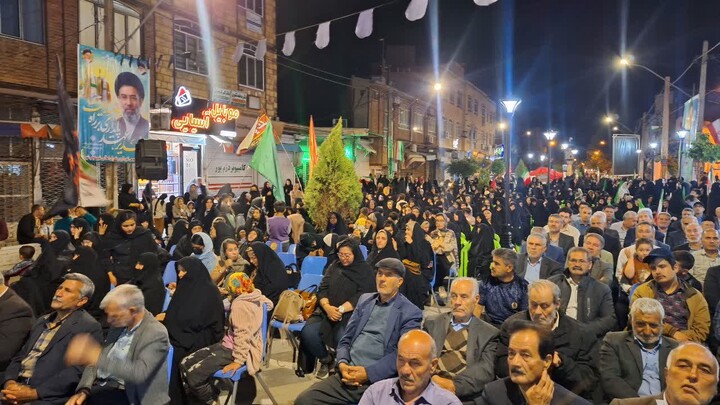 تصاویر/ نودوهفتمین شب خون‌خواهی امام شهید در عجب شیر