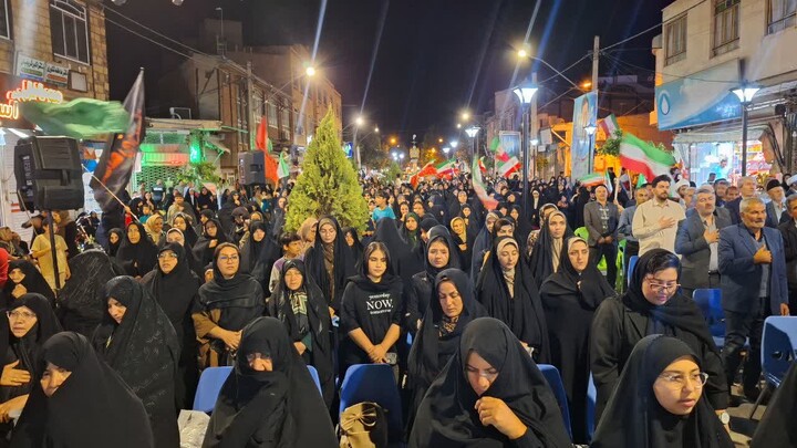 تصاویر/ نودوهفتمین شب خون‌خواهی امام شهید در عجب شیر