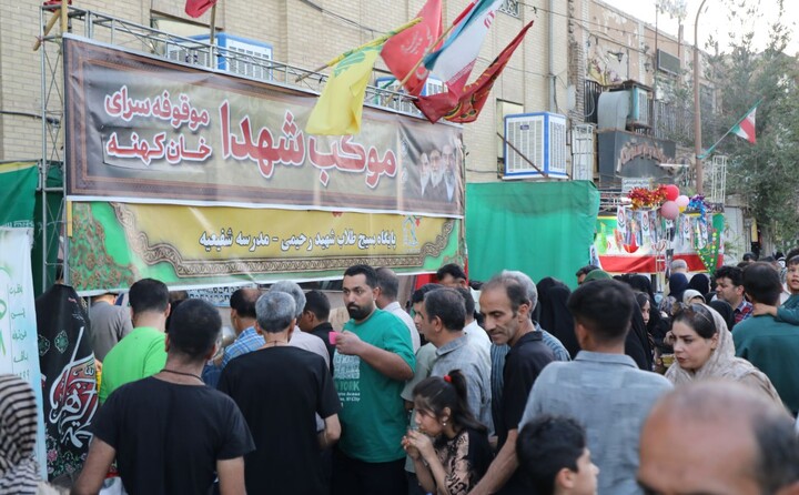 تصاویر/ حضور مواکب حوزه علمیه در جشن مردمی غدیر