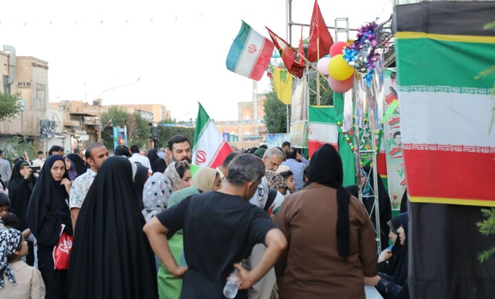 تصاویر/ حضور مواکب حوزه علمیه در جشن مردمی غدیر